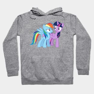 Rainbow Dash and Twilight Sparkle Hoodie